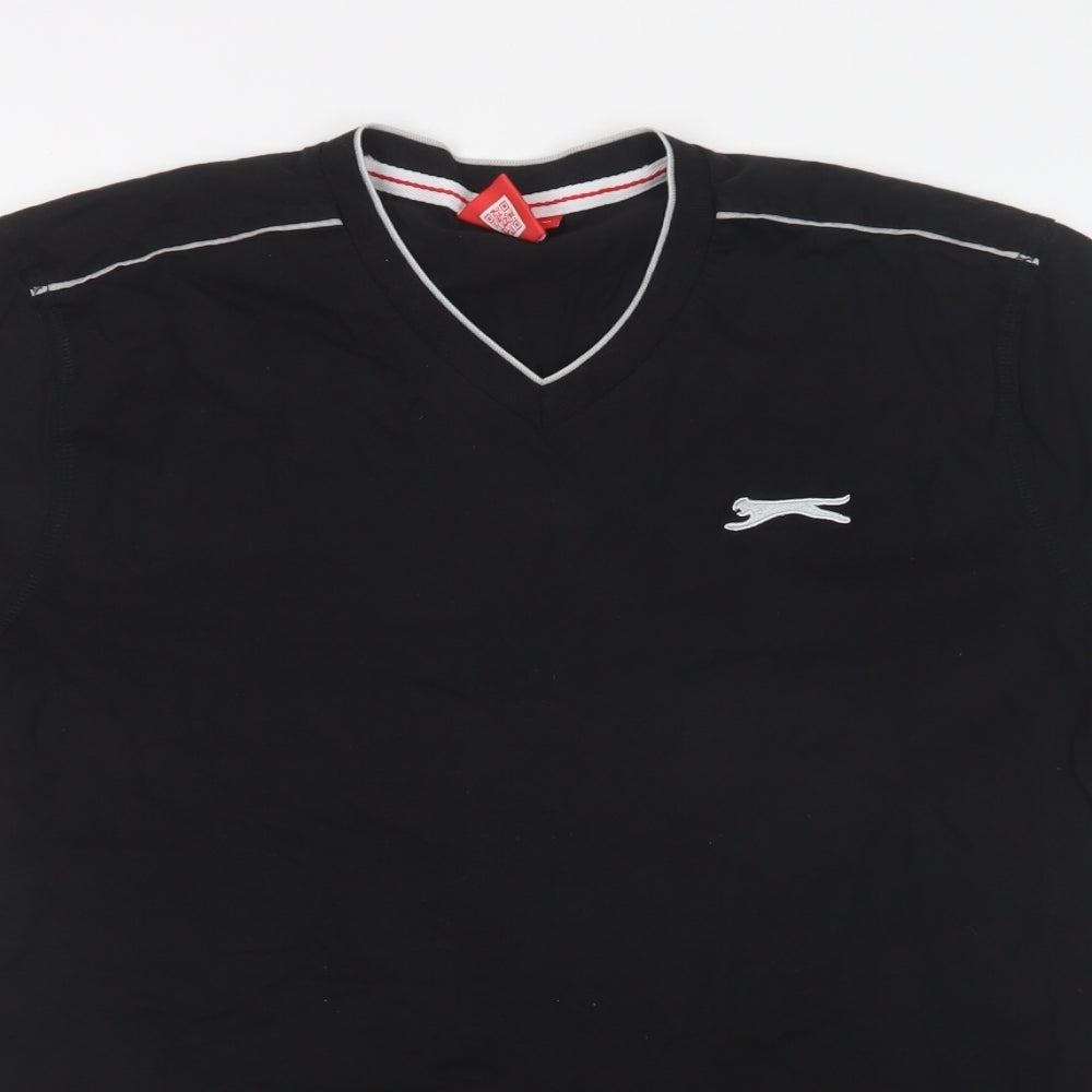 Slazenger Mens Black    T-Shirt Size M