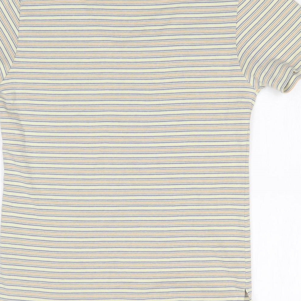 Gap Womens Multicoloured Striped  Basic T-Shirt Size M