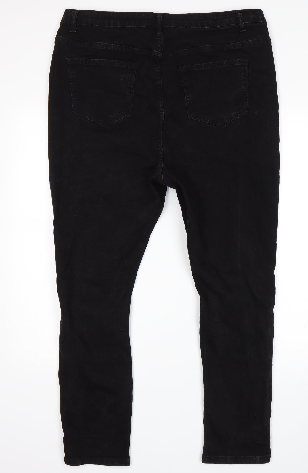 Boohoo Womens Black   Skinny Jeans Size 18 L27 in