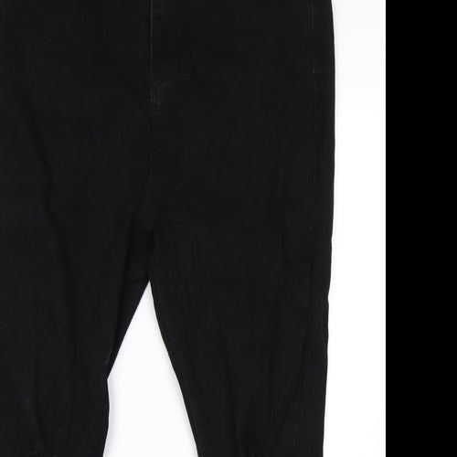 Boohoo Womens Black   Skinny Jeans Size 18 L27 in