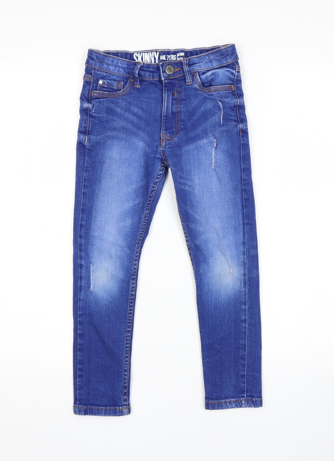 Matalan Boys Blue   Skinny Jeans Size 7 Years