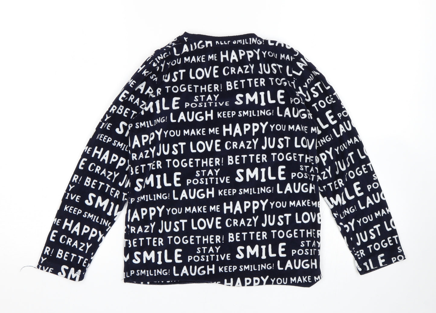 Primark Boys Blue    Pyjama Top Size 8-9 Years