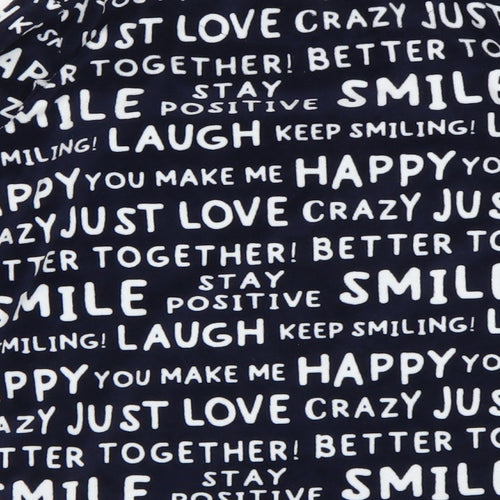 Primark Boys Blue    Pyjama Top Size 8-9 Years