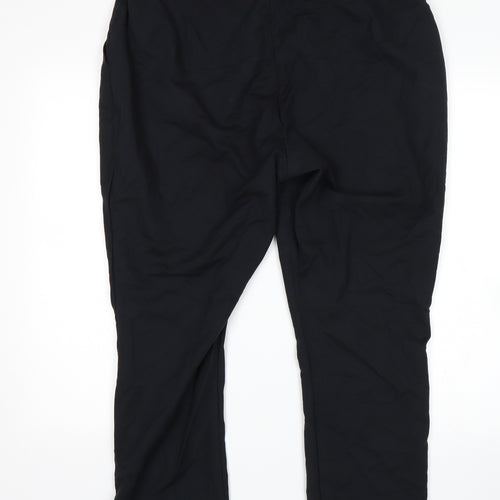 F&F Womens Black   Cropped Trousers Size 20 L25 in
