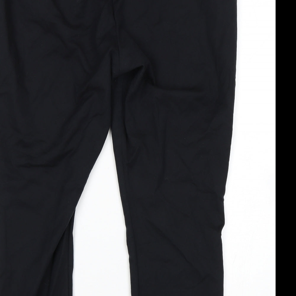 F&F Womens Black   Cropped Trousers Size 20 L25 in