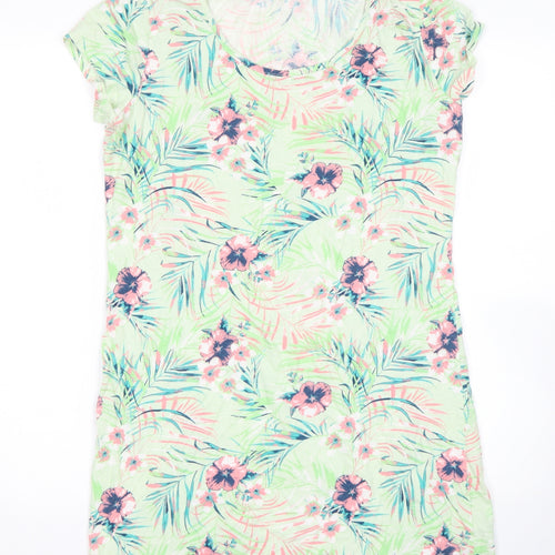 TU Womens Multicoloured Floral  T-Shirt Dress  Size 8