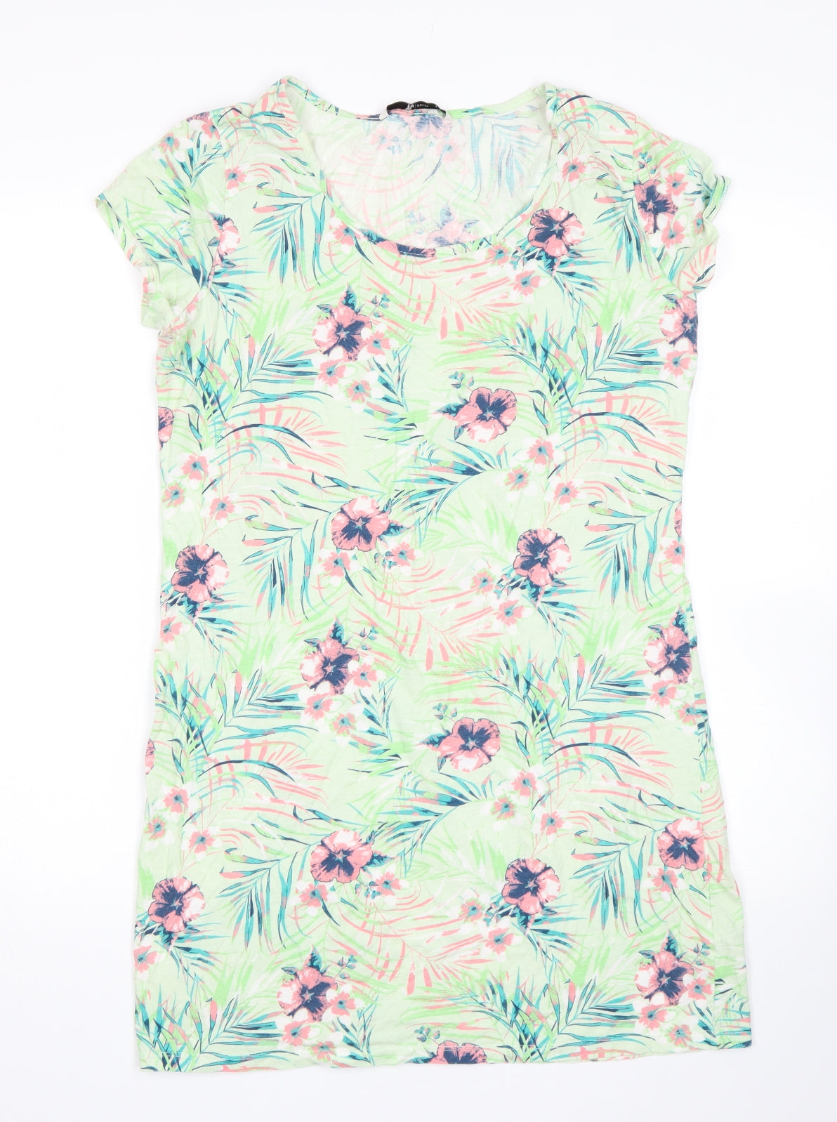 TU Womens Multicoloured Floral  T-Shirt Dress  Size 8