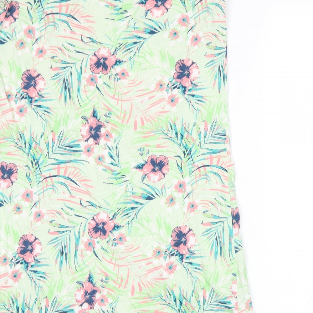 TU Womens Multicoloured Floral  T-Shirt Dress  Size 8