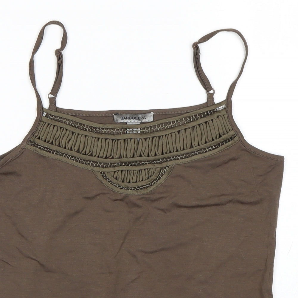 Bandolera Womens Green   Basic T-Shirt Size 10