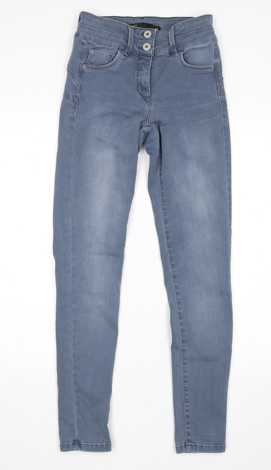 NEXT Womens Blue   Skinny Jeans Size 8 L30 in