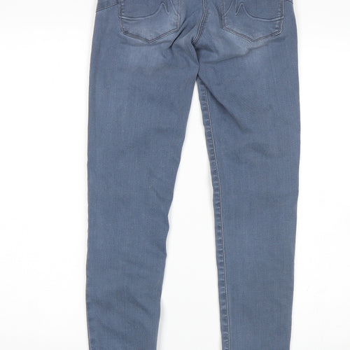 NEXT Womens Blue   Skinny Jeans Size 8 L30 in