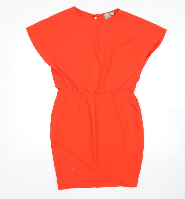 ASOS Womens Orange   Mini  Size 8