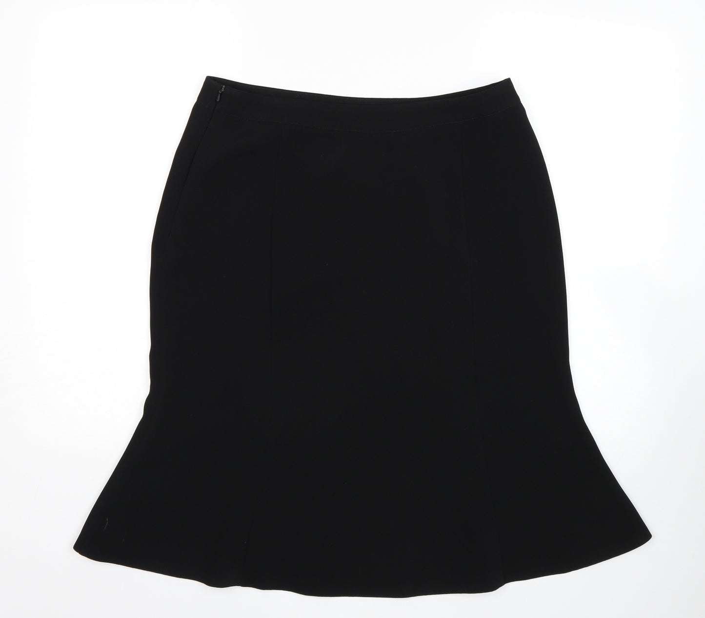 Preworn Womens Black   A-Line Skirt Size 16