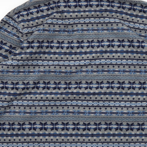 Uniqlo Mens Multicoloured Striped  Full Zip Sweatshirt Size XL