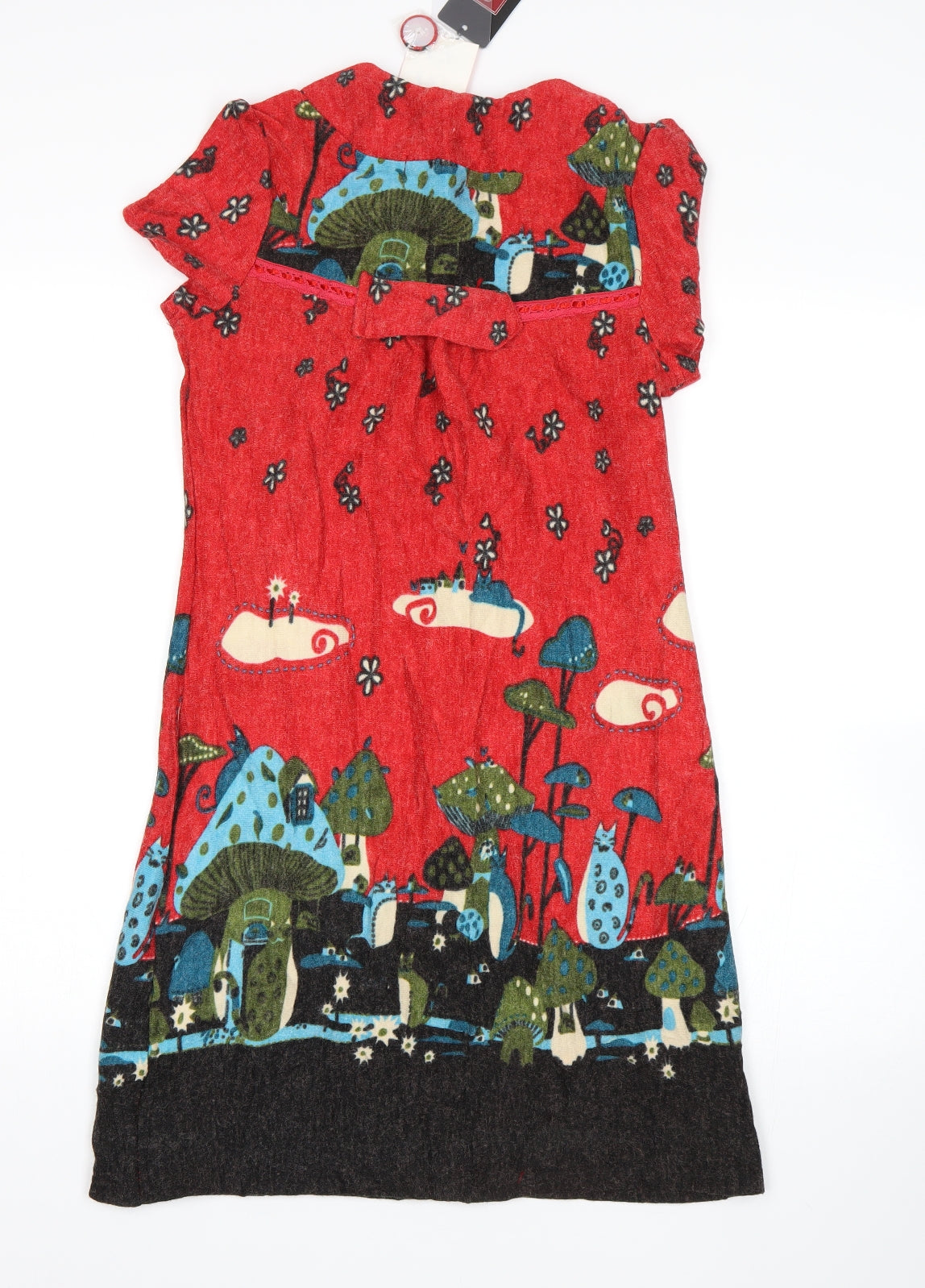 Tsega Womens Multicoloured Floral  Jumper Dress  Size S