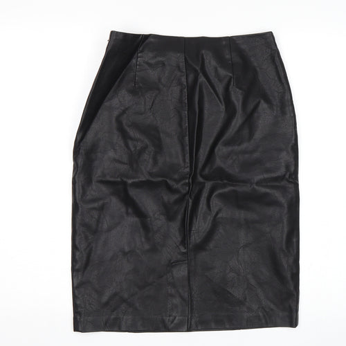 New Look Womens Black   Straight & Pencil Skirt Size 8