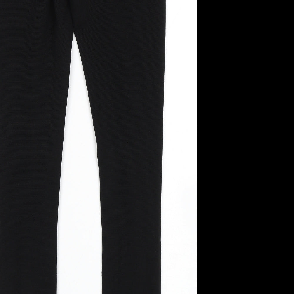 H&M Womens Black   Capri Leggings Size S L28 in