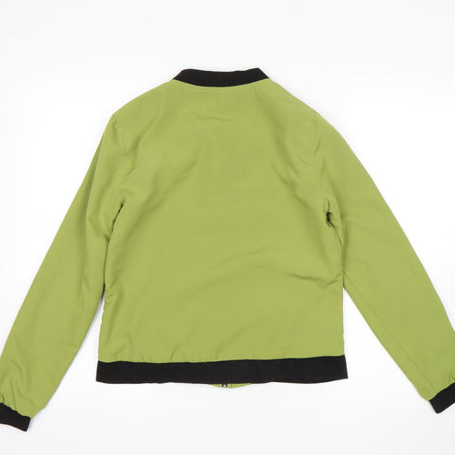 RESERVED Womens Green   Bomber Jacket Jacket Size 8
