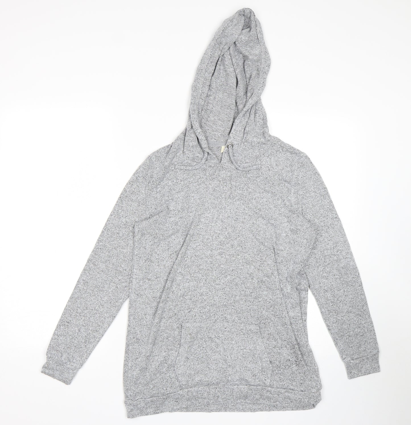Papaya Womens Grey   Pullover Hoodie Size M