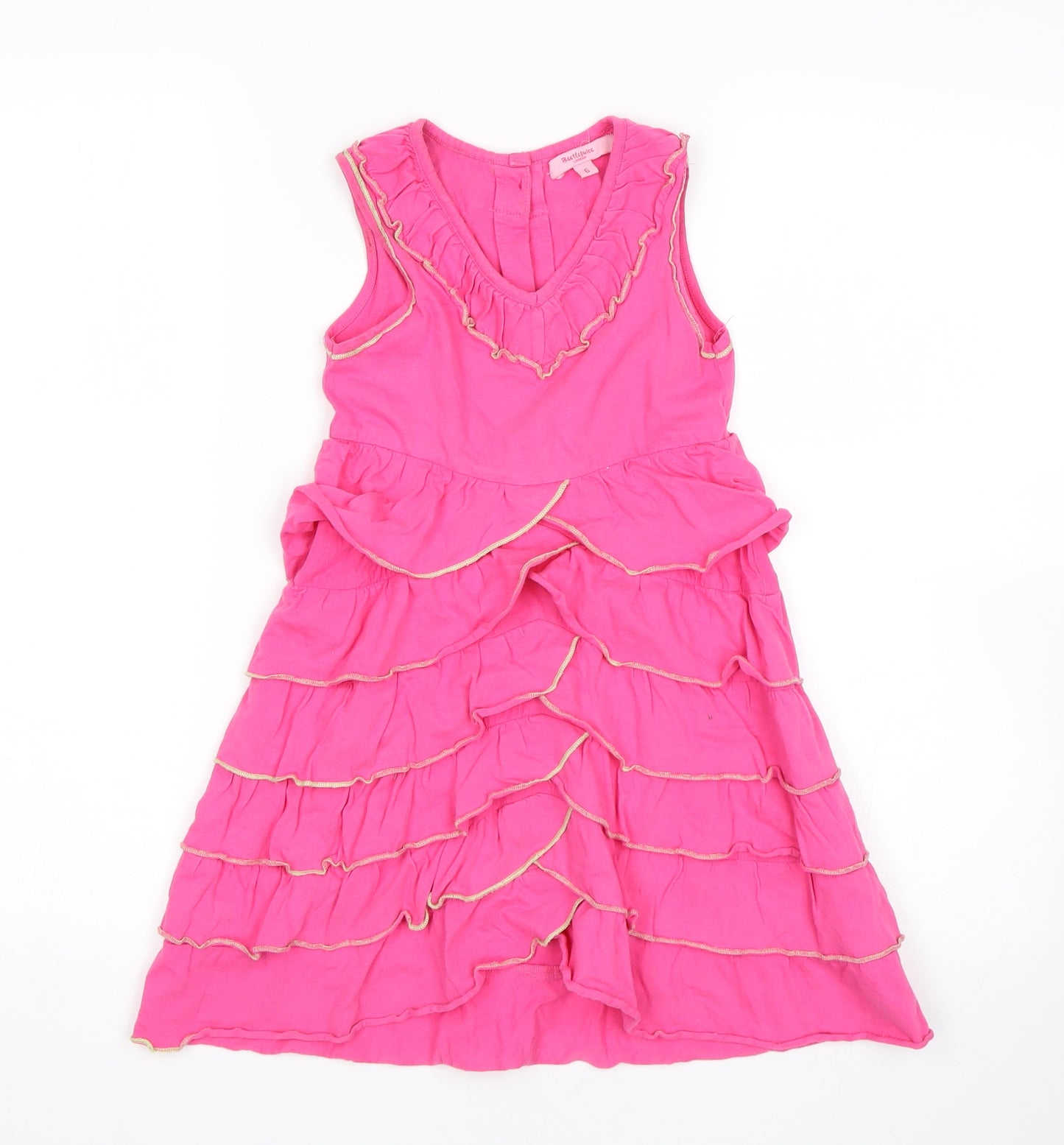 Beetlejuice Womens Pink   A-Line  Size 6