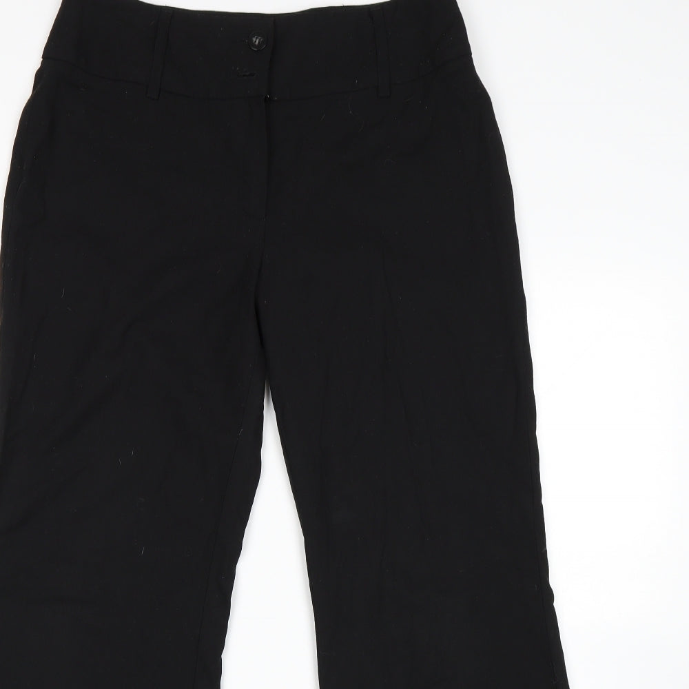 NEXT Womens Black   Trousers  Size 12 L28 in