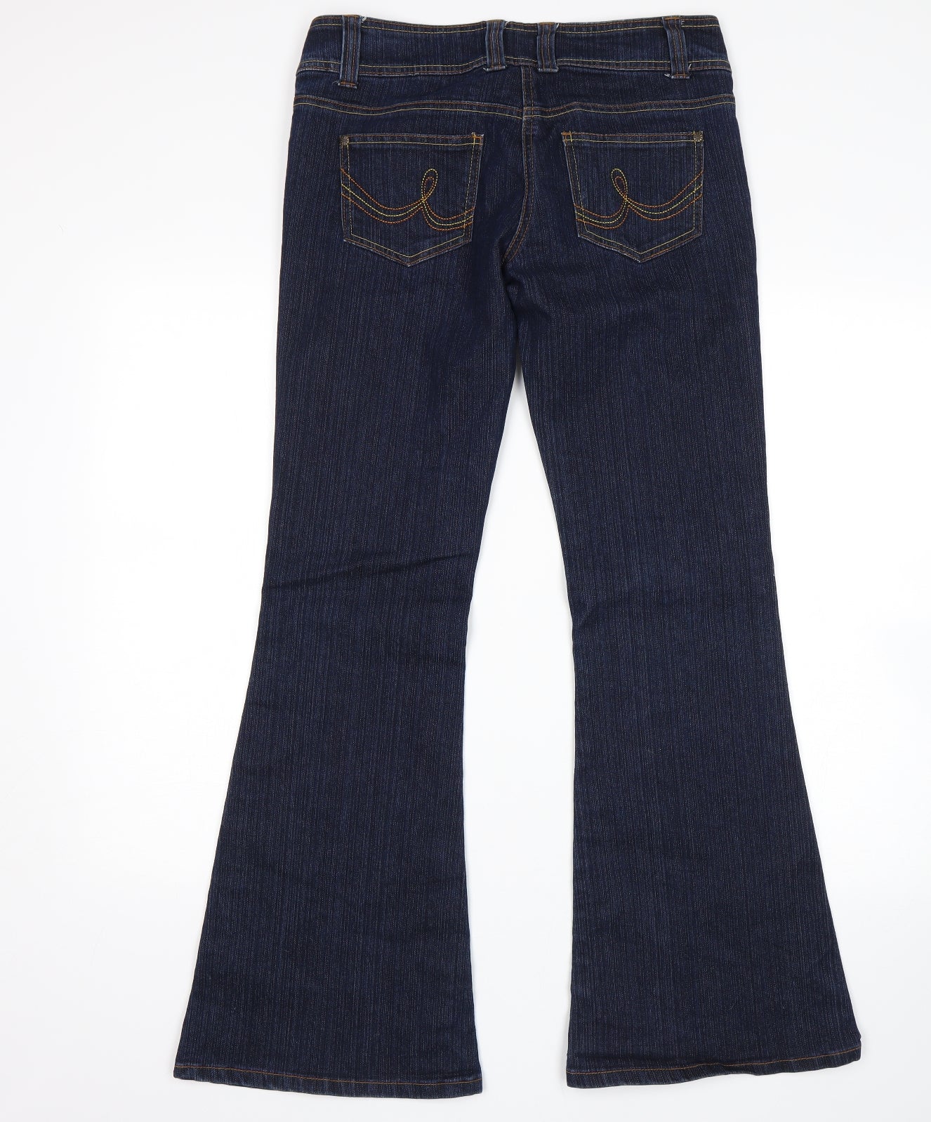 Falmer Womens Blue   Flared Jeans Size 10 L32 in