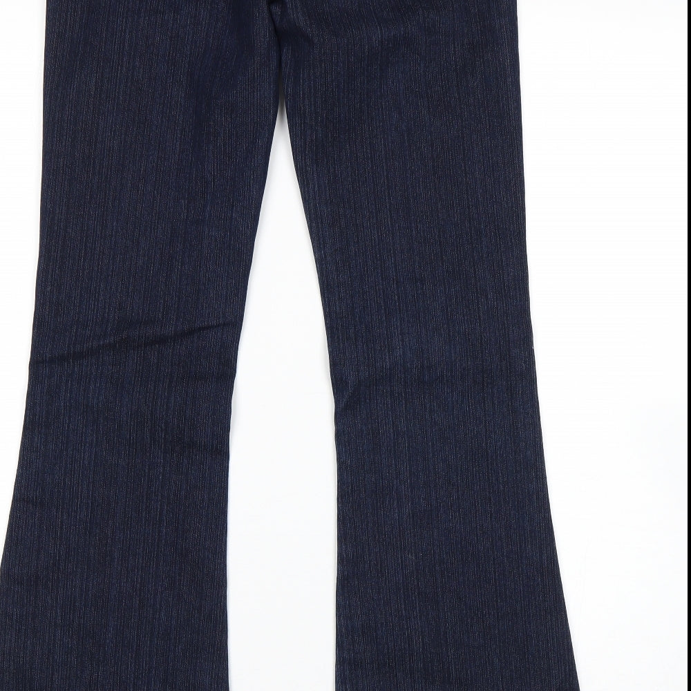 Falmer Womens Blue   Flared Jeans Size 10 L32 in