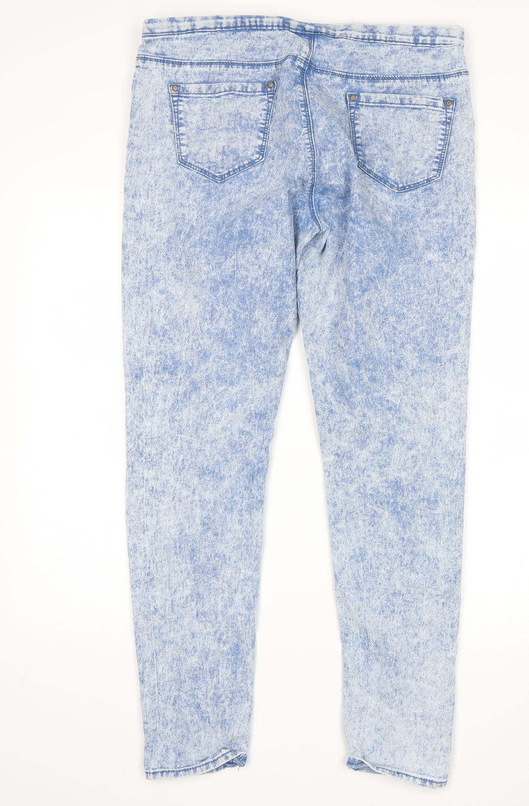 Preworn Womens Blue   Jegging Jeans Size 14 L29 in