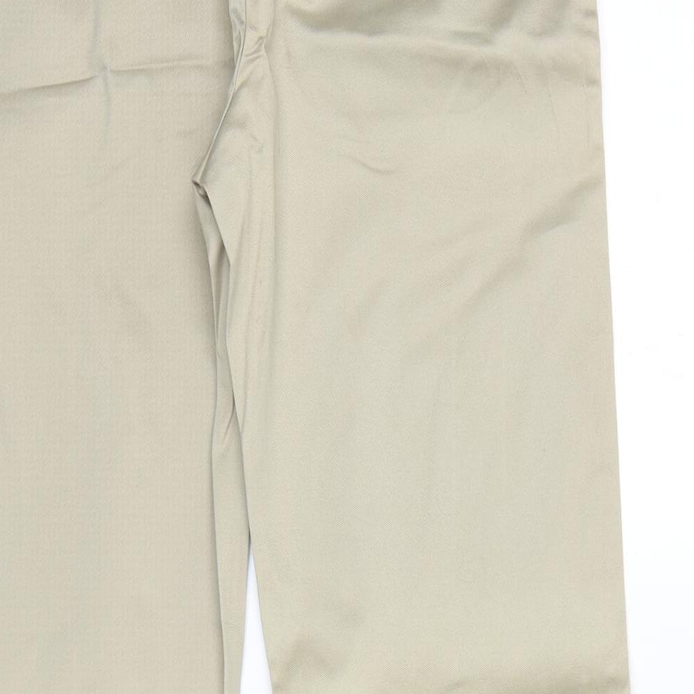 Moose Golf Clothing Womens Beige   Chino Trousers Size 10 L32 in