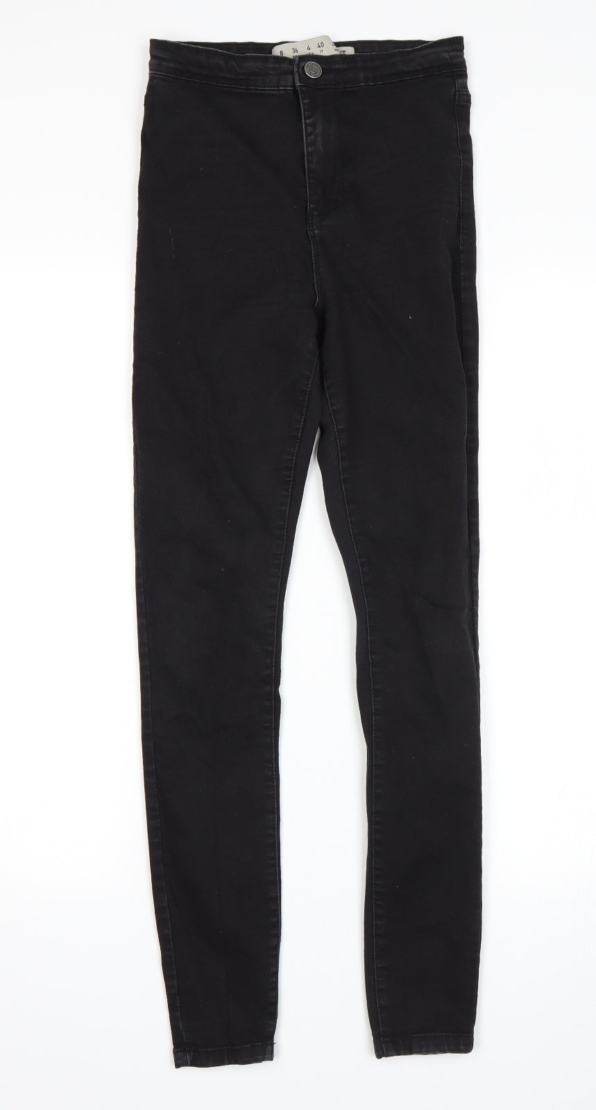 Denim Co Womens Black   Skinny Jeans Size 8 L27 in