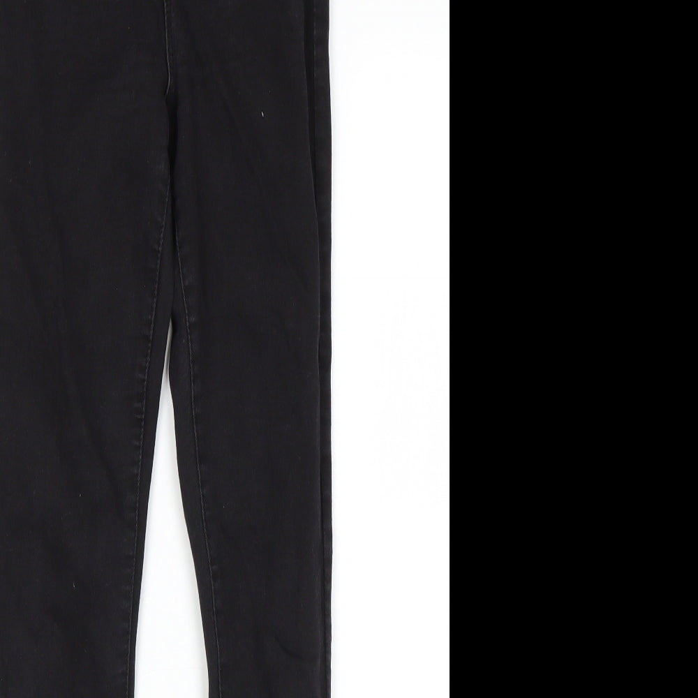 Denim Co Womens Black   Skinny Jeans Size 8 L27 in