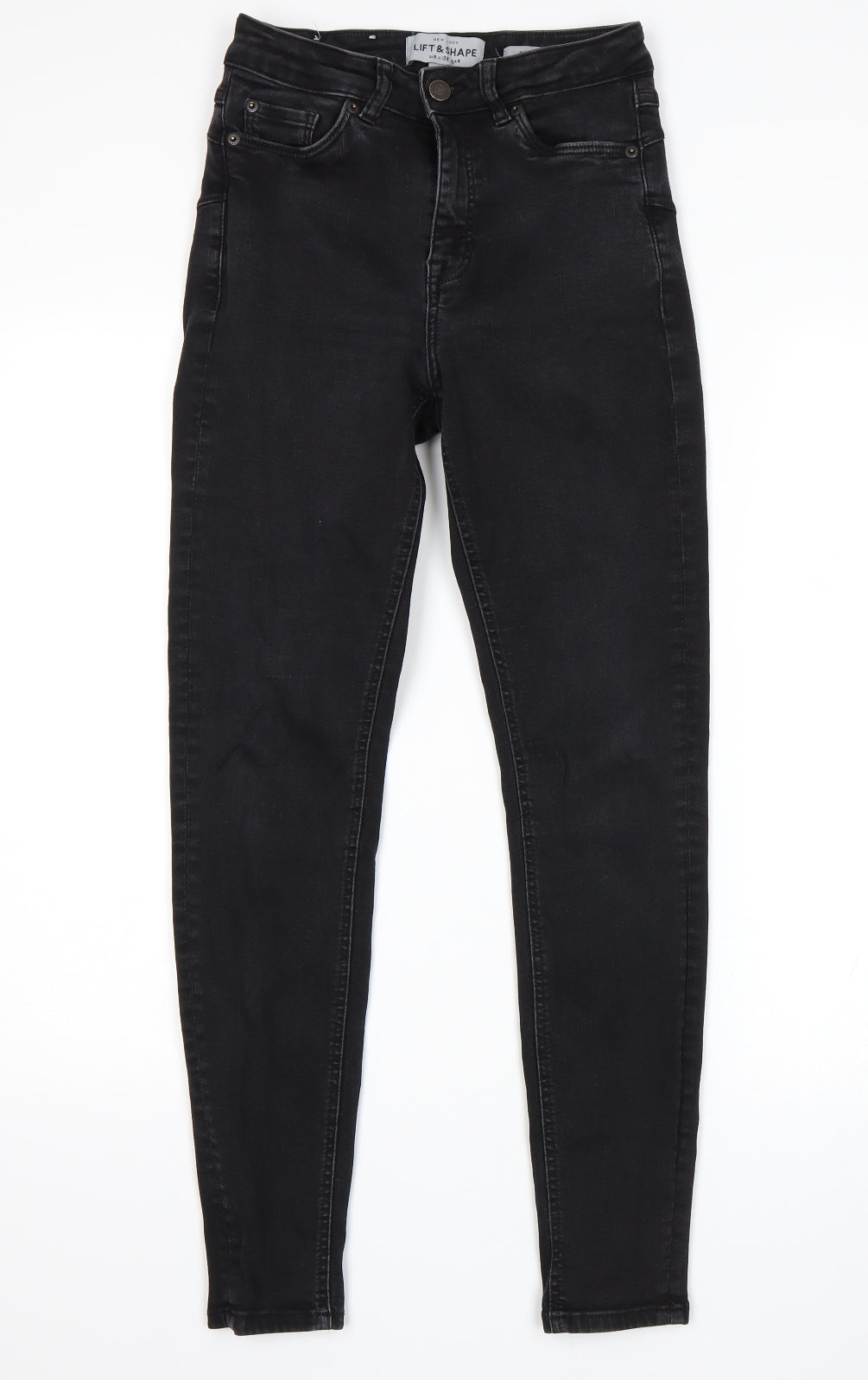 New Look Womens Black   Skinny Jeans Size 8 L28 in