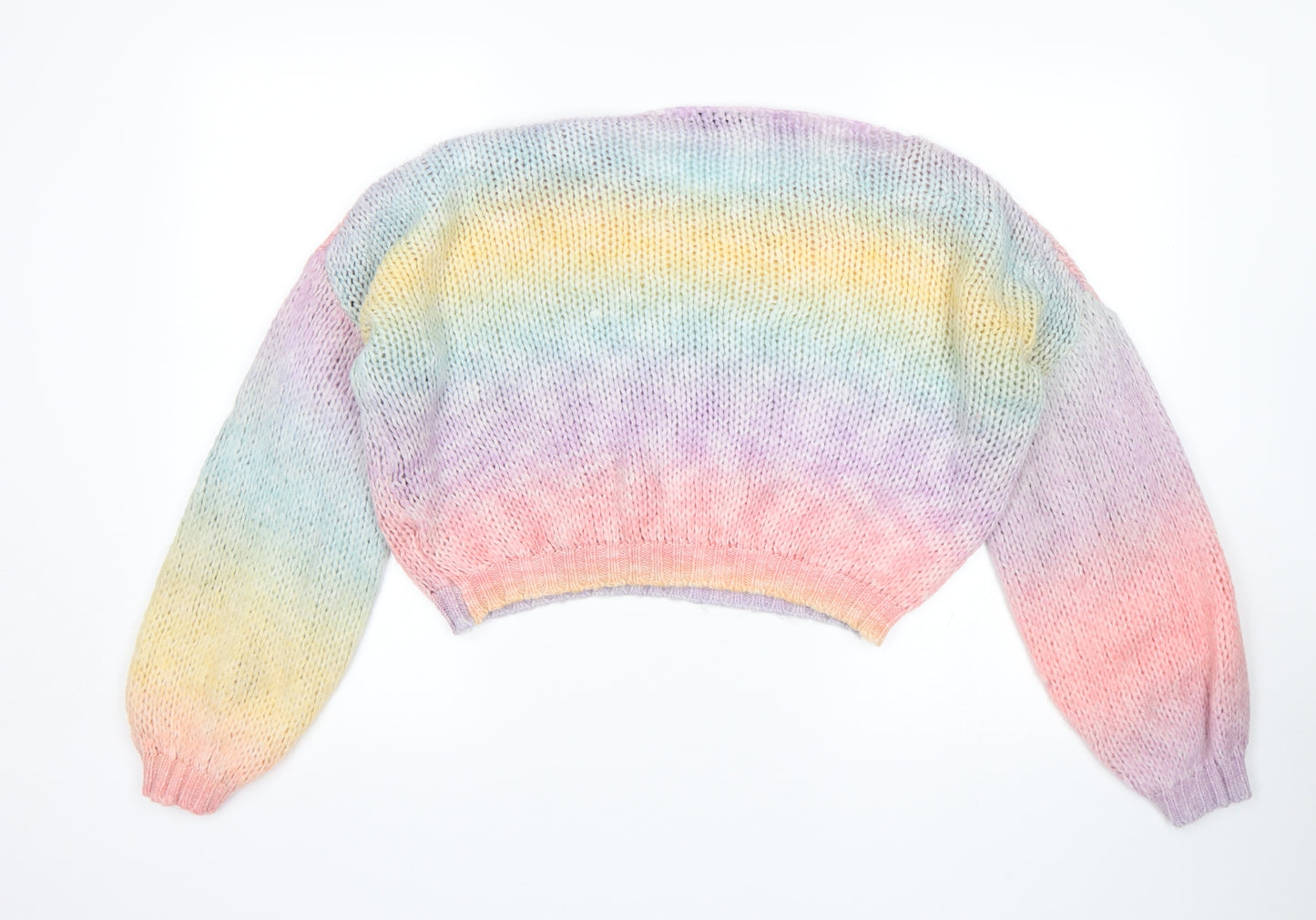 Shein  Womens Multicoloured   Pullover Jumper Size S  - cropped