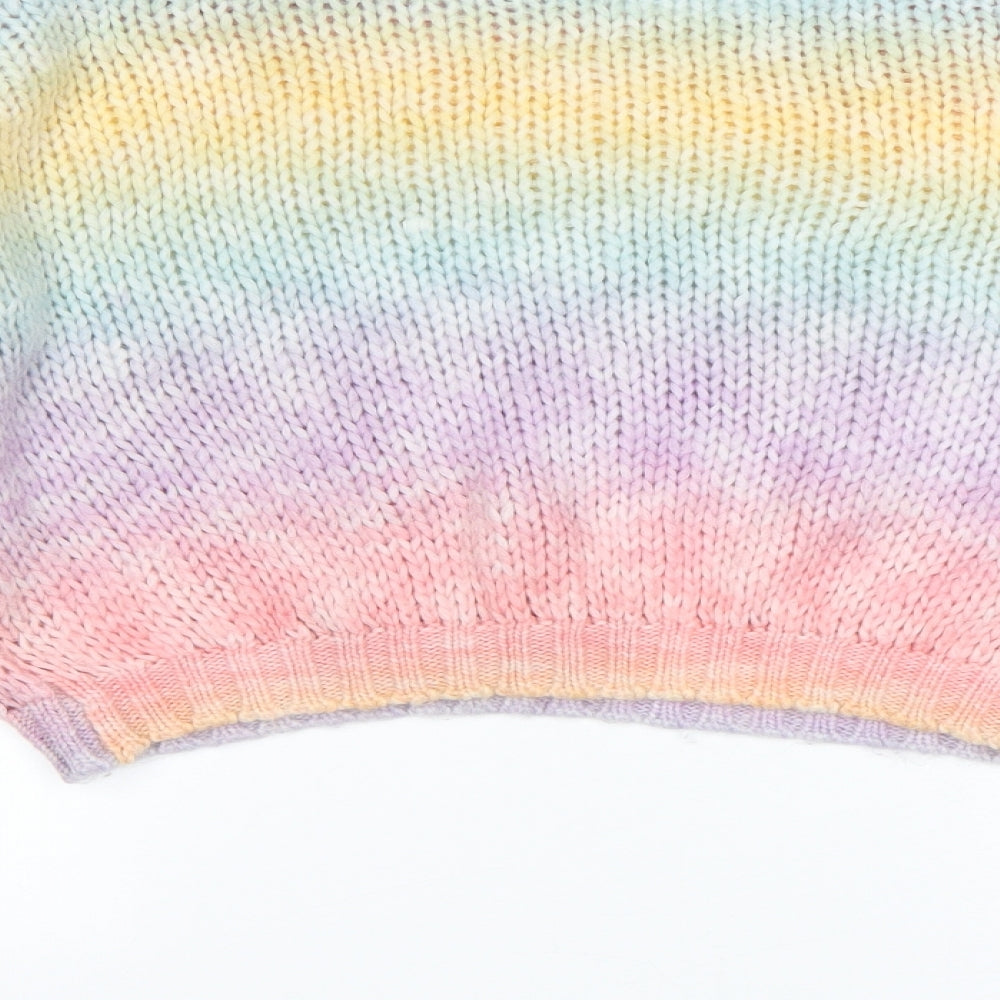Shein  Womens Multicoloured   Pullover Jumper Size S  - cropped