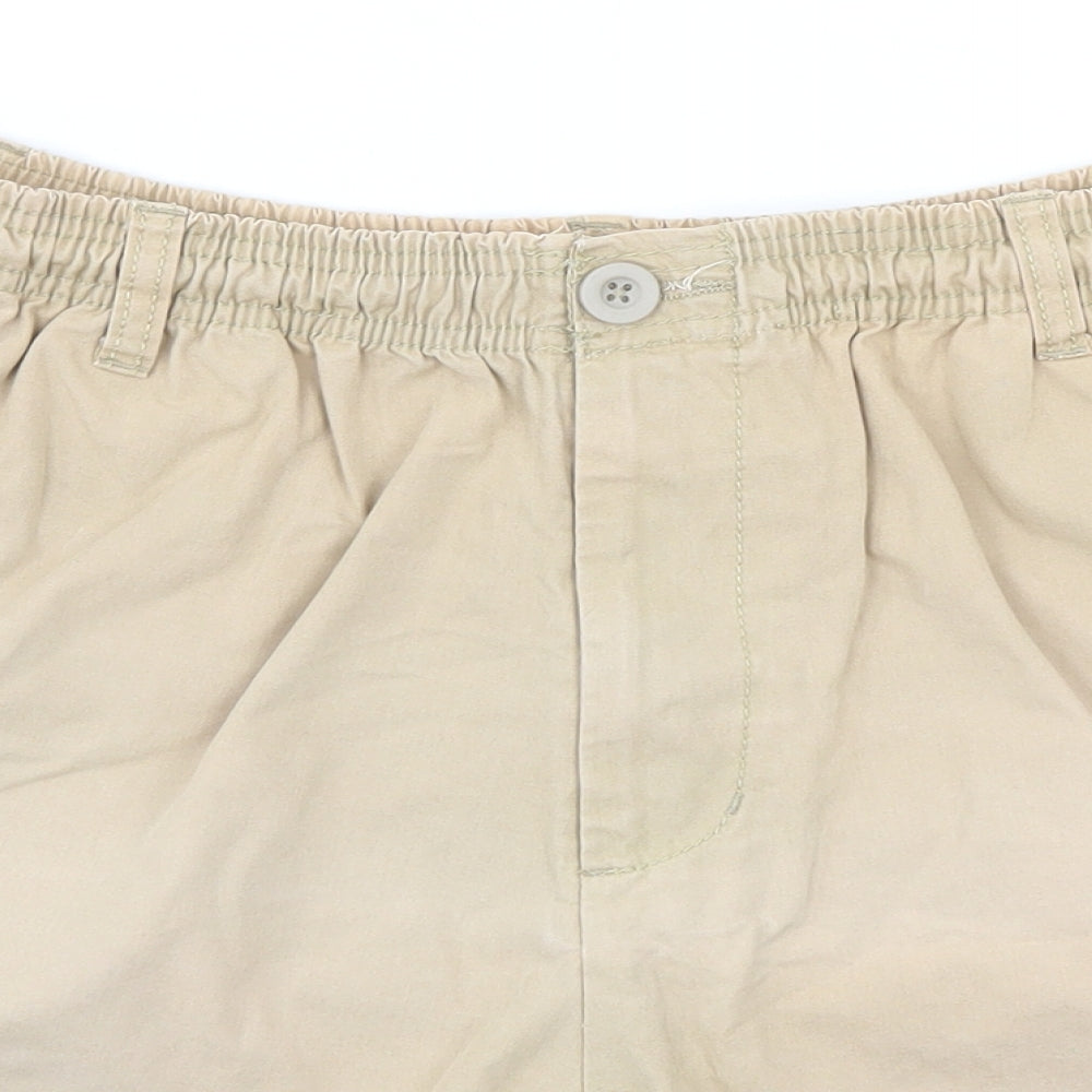 Magneto Mens Beige   Cargo Shorts Size M