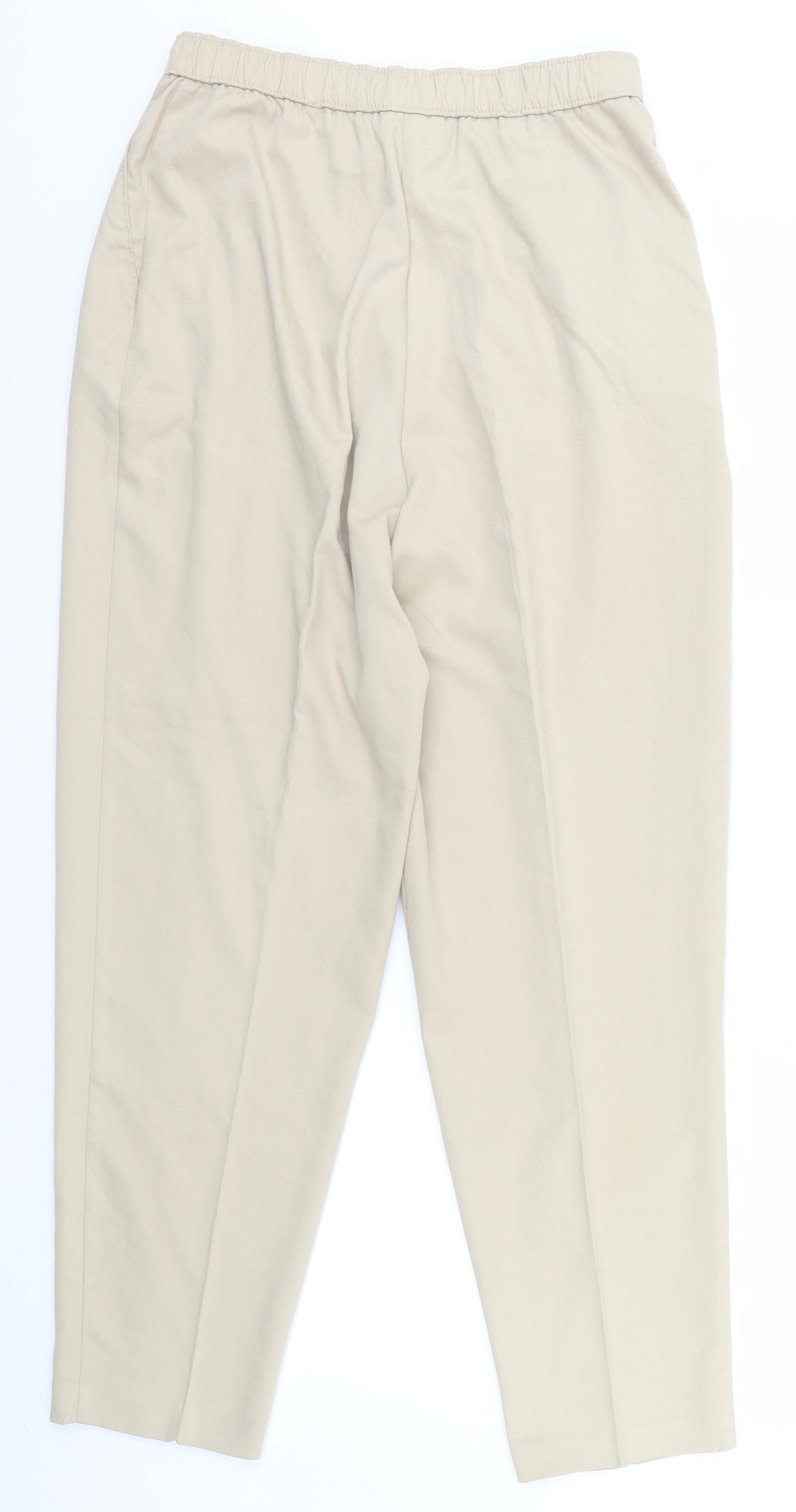 BHS Womens Beige   Trousers  Size 12 L28 in
