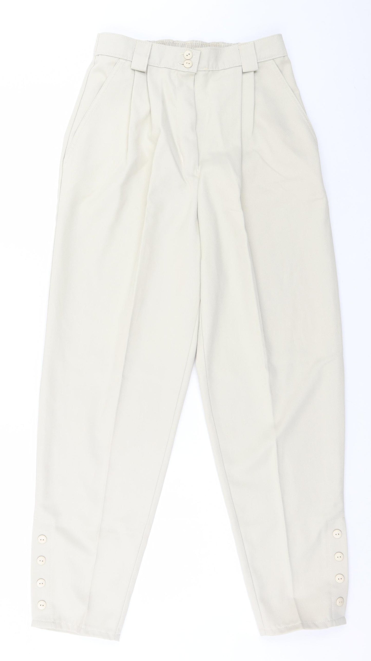 Classic Womens Beige   Trousers  Size 12 L28 in