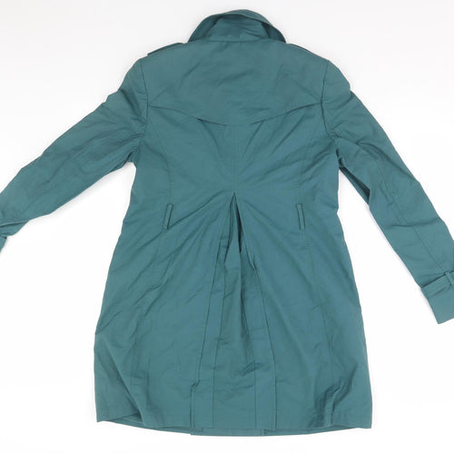 TU Womens Grey   Overcoat Coat Size 10