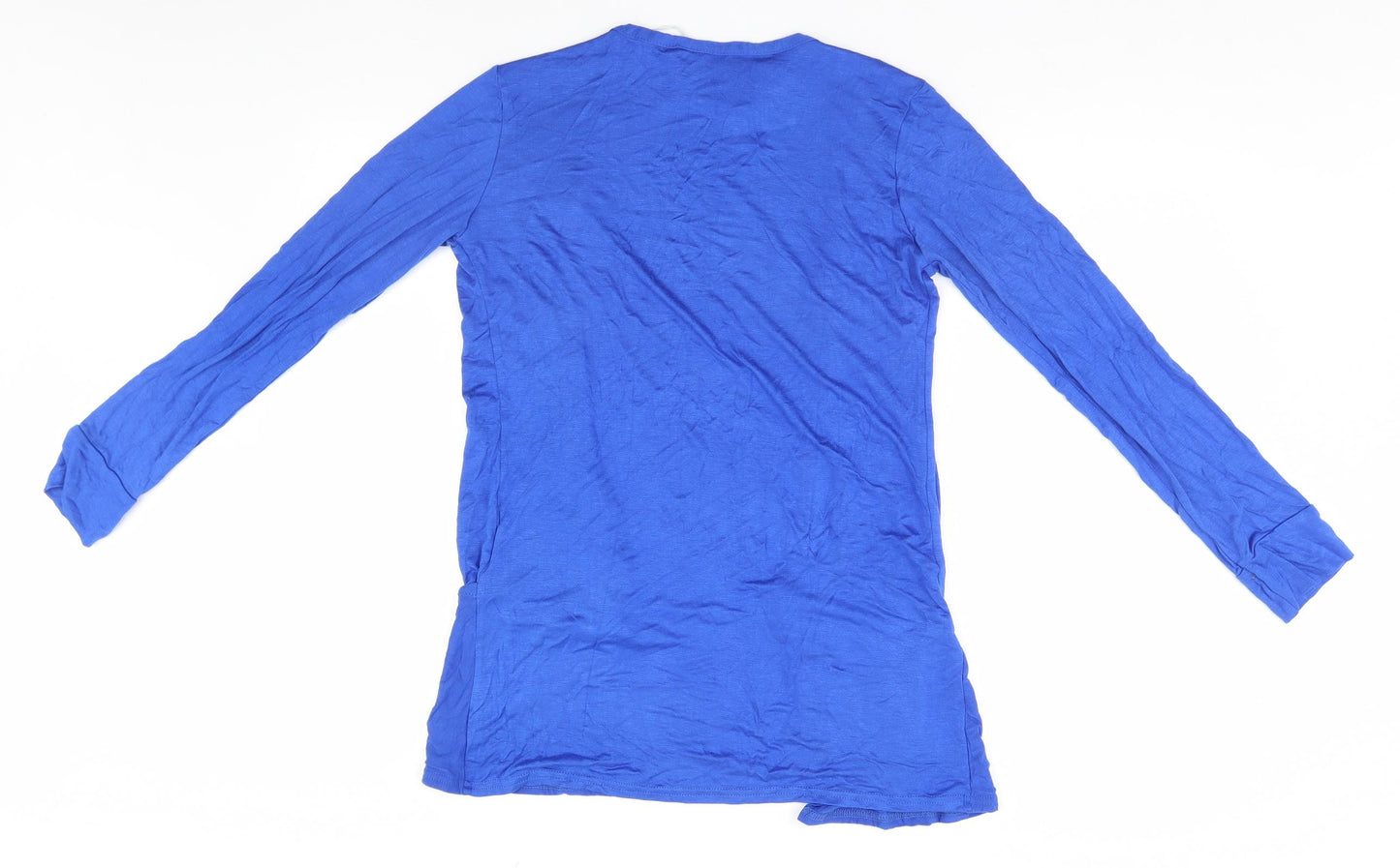 Preworn Womens Blue   Cardigan Jumper