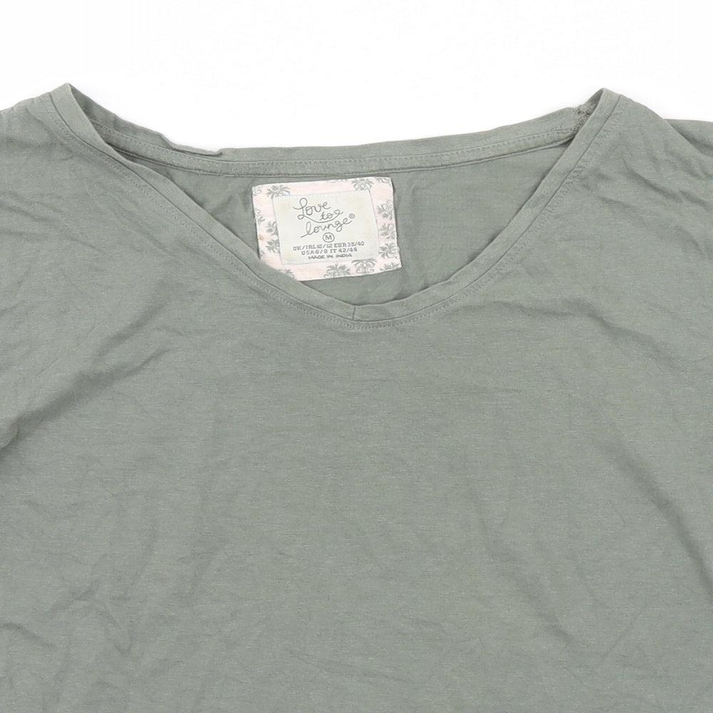 Primark Womens Beige   Basic T-Shirt Size 10