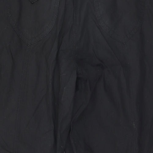 Dorothy Perkins Womens Black   Trousers  Size 14 L22 in