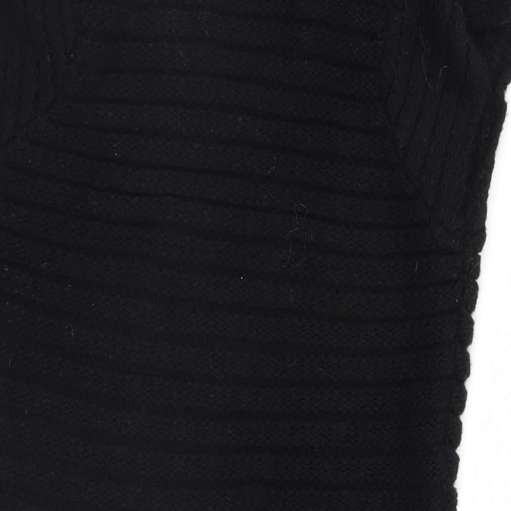 E-vie Womens Black   Pullover Jumper Size 16