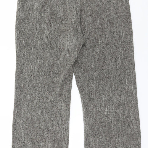 BHS Womens Brown Herringbone  Trousers  Size 16 L28 in