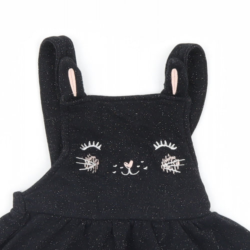 Preworn Girls Black   A-Line    - Bunny