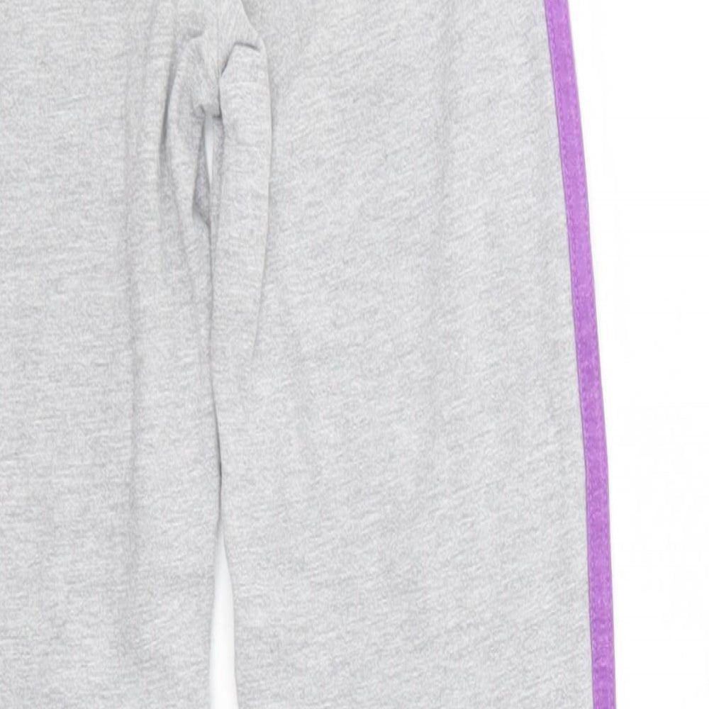 adidas Boys Grey   Sweatpants Trousers Size 5-6 Years