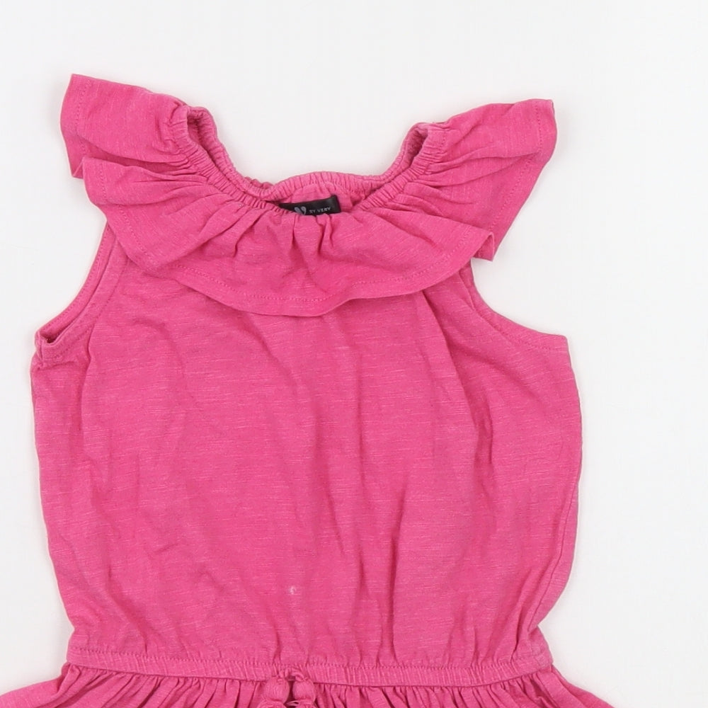Very Girls Pink   A-Line  Size 3-4 Years