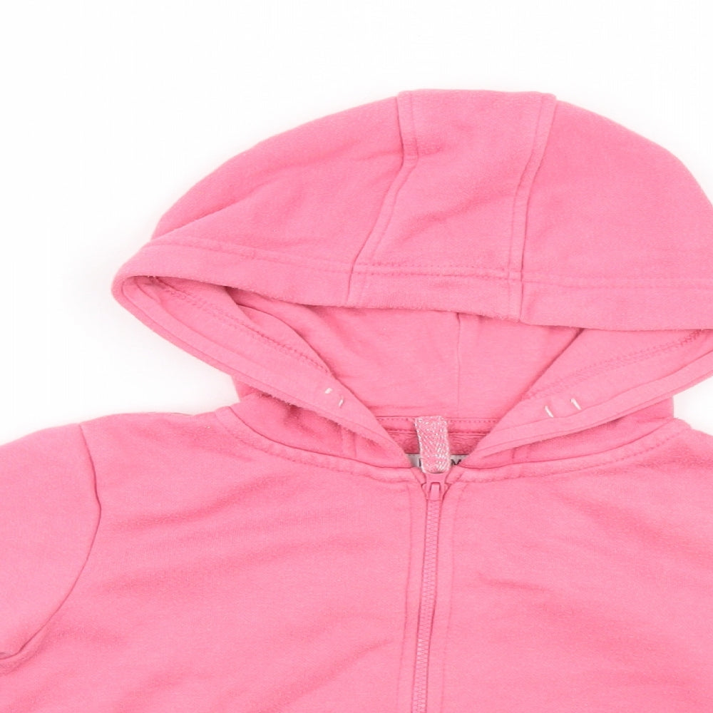 Primark Girls Pink   Pullover Hoodie Size 5-6 Years