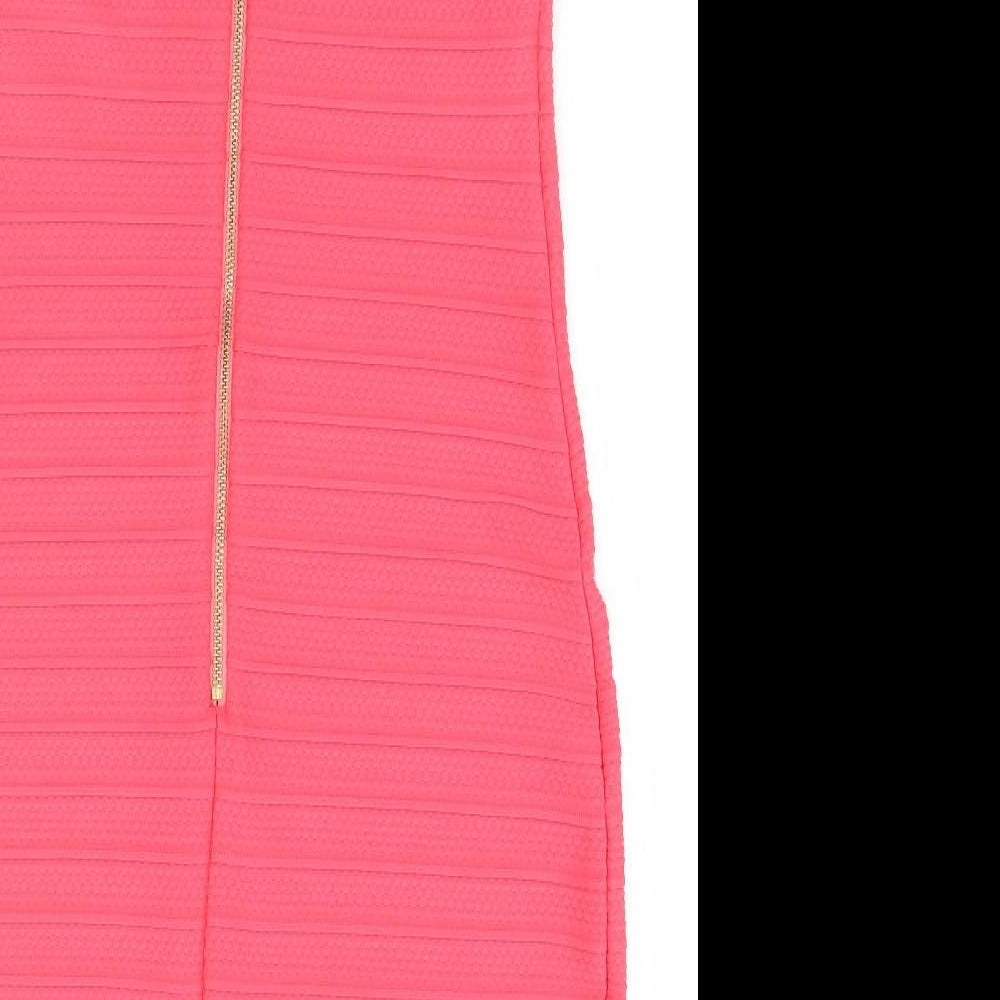 Lipsy Womens Red   Pencil Dress  Size 14