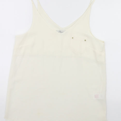 Peacocks Womens Ivory   Basic Blouse Size 12