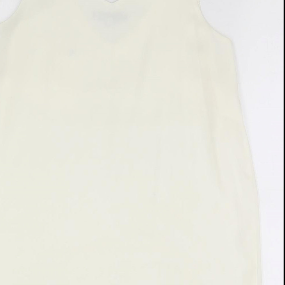 Peacocks Womens Ivory   Basic Blouse Size 12
